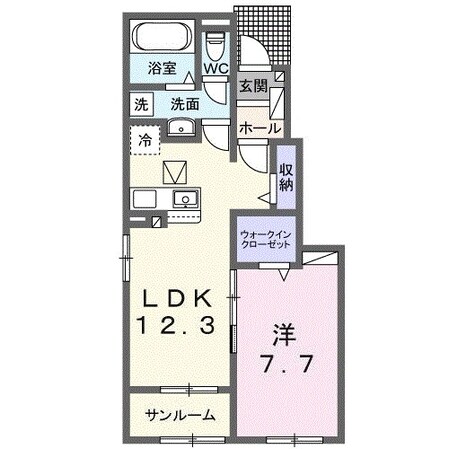 フラン　メゾン　ソレイユの物件間取画像